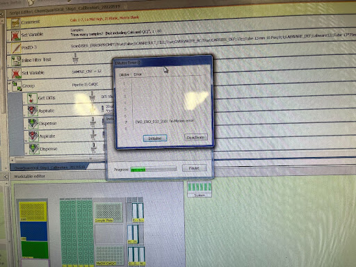 EVO_EVO_013_230 error